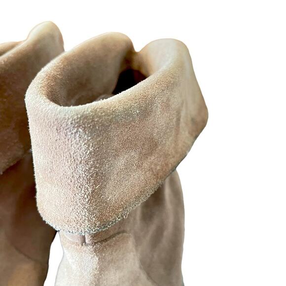 Marc Jacobs Tan Suede Chunky Chain Lug Sole Boots 37.5 - Picture 15 of 15